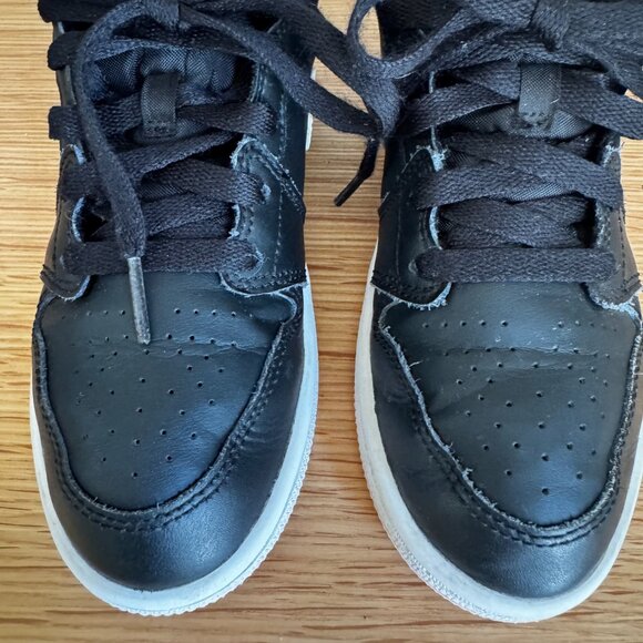 NIKE JORDAN AJ1 MID ARTIC PINK 2Y BLACK PINK AIR JORDAN 1 STREETWEAR TREND SHOES - Picture 7 of 9